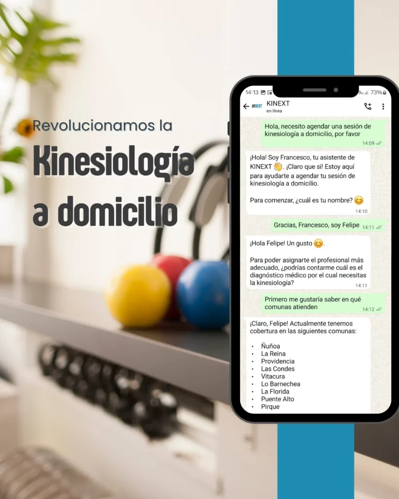 Kinesiología a domicilio - KINEXT